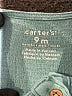 Carter's Teal Long Sleeve Top 6-9 MO / 9 MO - photo 3