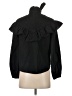 Zara Black Long Sleeve Blouse Size XS - photo 2