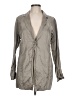 Eileen Fisher Gray Trenchcoat Size L (petite) - photo 1
