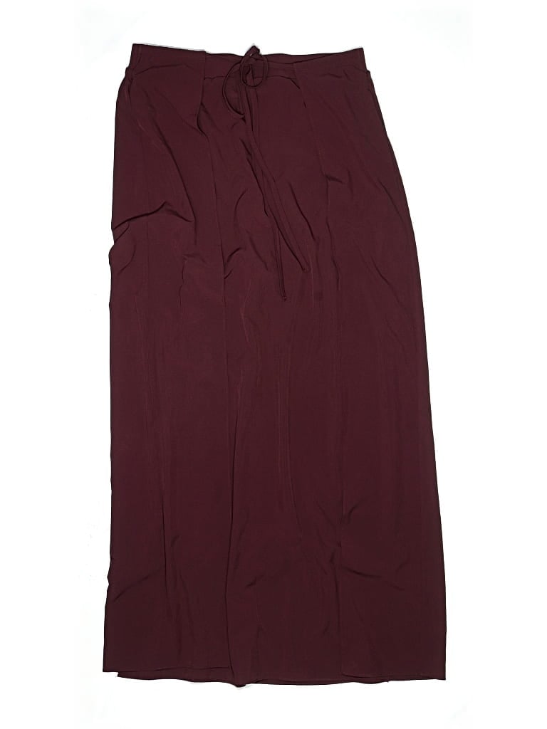 Pre-owned Halara Active Skort In Burgundy