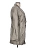 Eileen Fisher Gray Trenchcoat Size L (petite) - photo 4