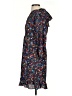 J.Crew 100% Polyester Floral Blue Cocktail Dress Size 0 - photo 5