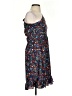 J.Crew 100% Polyester Floral Blue Cocktail Dress Size 0 - photo 4