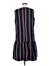 Halogen Stripes Blue Casual Dress Size M - photo 2
