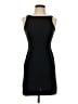 Ann Taylor LOFT Solid Black Cocktail Dress Size 4 Petite - photo 1