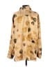 Zara Floral Gold Long Sleeve Blouse Size XS - photo 2