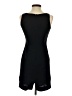 Ann Taylor LOFT Solid Black Cocktail Dress Size 4 Petite - photo 2