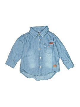 7 For All Mankind Long Sleeve Button Down Shirt