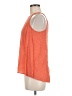 Old Navy 100% Viscose Orange Sleeveless Blouse Size M - photo 5