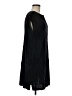 Theory Solid Black Casual Dress One size - photo 4