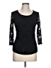 Avenue Black 3/4 Sleeve Top Size Lg Plus - photo 1