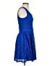 Express 100% Polyester Blue Cocktail Dress Size S - photo 4