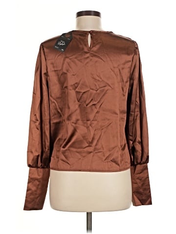 Allegra K Long Sleeve Blouse (view 2)