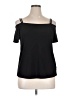 MICHAEL Michael Kors Black Short Sleeve Top Size L (estimated) - photo 1