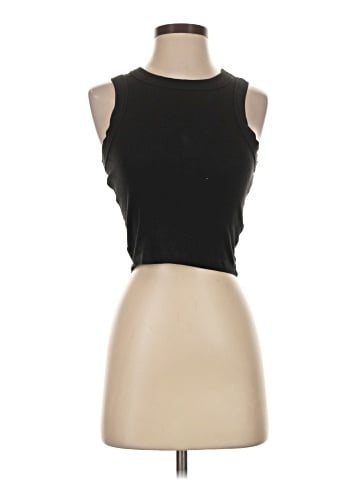 Madewell Supima&reg; Rib Crop Tank (view 1)