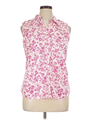 Charter Club Sleeveless Button-Down Shirt (view 1)