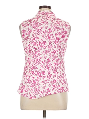 Charter Club Sleeveless Button-Down Shirt (view 2)