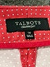 Talbots Polka Dots Pink Casual Pants Size 14 - photo 7