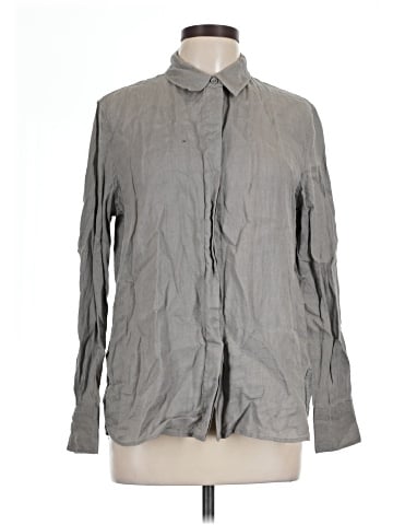 Zara Long Sleeve Button-Down Shirt (view 1)