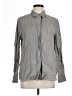 Zara Solid Gray Long Sleeve Button-Down Shirt Size L - photo 1