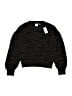 Gap Kids 100% Cotton Animal Print Black Pullover Sweater Size 8 - photo 1