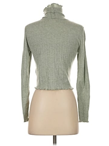 Madewell Cropped Long-Sleeve Turtleneck Tee (view 2)