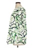 Links Green Short Sleeve Blouse Size XL - photo 5