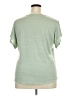 Weatherproof Green Short Sleeve Top Size XXL - photo 2