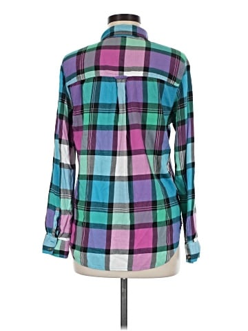 American Eagle Outfitters Long Sleeve Button-Down Shirt (view 2)