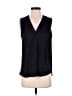 Vince Camuto 100% Polyester Black Sleeveless Blouse Size S - photo 1