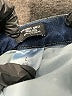 Express Chevron-herringbone Blue Jeans Size Lg REG - photo 8