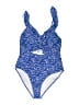 Unbranded Stars Blue One Piece Swimsuit Size 4X - photo 1
