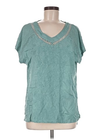Gloria Vanderbilt Short Sleeve Blouse (view 1)