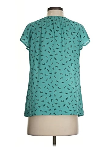 Ann Taylor LOFT Short Sleeve Blouse (view 2)