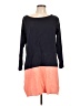 J.Crew Color Block Orange Casual Dress Size L - photo 1