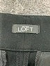 Ann Taylor LOFT Chevron-herringbone Black Dress Pants Size 0 - photo 7
