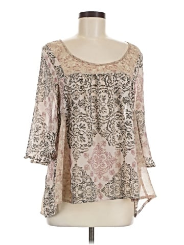 Staring at Stars 3/4 Sleeve Blouse (view 1)