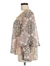 Staring at Stars Tan 3/4 Sleeve Blouse Size M - photo 5
