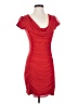Express 100% Polyester Red Cocktail Dress Size S - photo 1
