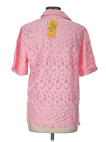Draper's & Damon's Short Sleeve Blouse (view 2)