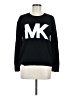 MICHAEL Michael Kors Solid Black Sweatshirt Size M - photo 1