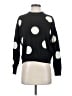 T Tahari Polka Dots Black Pullover Sweater Size S - photo 1