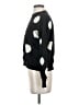 T Tahari Polka Dots Black Pullover Sweater Size S - photo 5