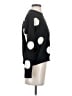 T Tahari Polka Dots Black Pullover Sweater Size S - photo 4