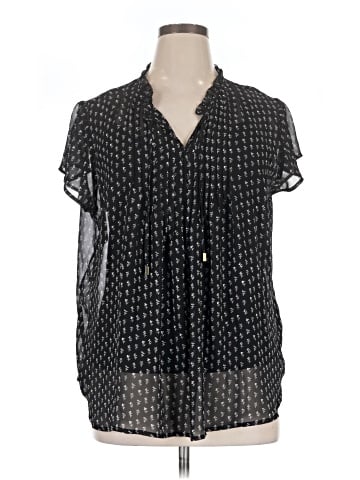 Liz Claiborne Career Short Sleeve Blouse (view 1)