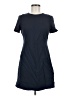 Theory Solid Blue Casual Dress Size 6 - photo 1