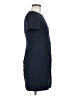Theory Solid Blue Casual Dress Size 6 - photo 4