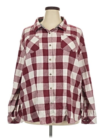 Unbranded Long Sleeve Button-Down Shirt (view 1)