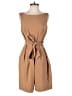 Calvin Klein Solid Tan Casual Dress Size 10 - photo 1