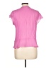 Allison Taylor 100% Polyester Pink Short Sleeve Blouse Size L - photo 2